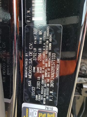 3KPF24AD2PE571133 KIA FORTE LX