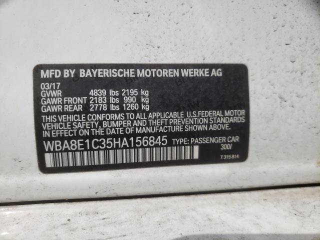 WBA8E1C35HA156845 BMW 330e