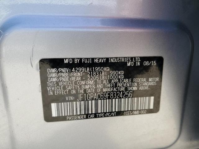 JF1GPAC69F8324256 Subaru Impreza Premium