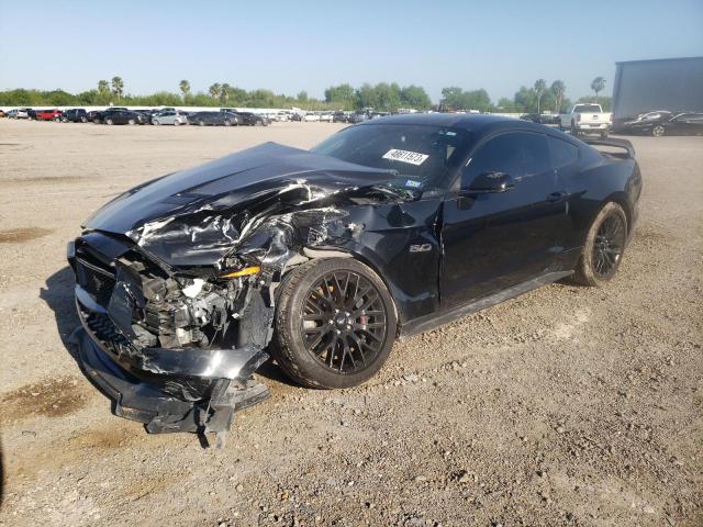 Salvage cars for sale from Copart Mercedes, TX: 2019 Ford Mustang GT