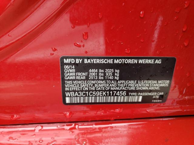 WBA3C1C59EK117456 BMW 328 I Sulev