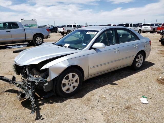 Salvage cars for sale from Copart Amarillo, TX: 2009 Hyundai Sonata GLS