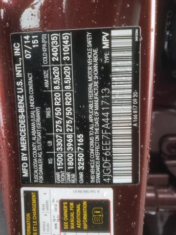 4JGDF6EE7FA441713 Mercedes-Benz Gl 450 4matic