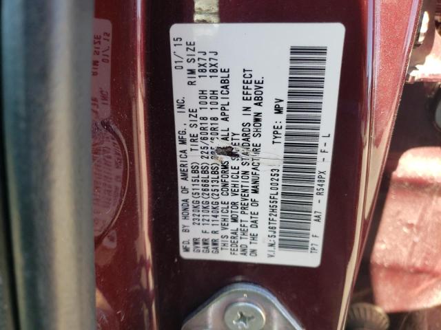 2015 HONDA CROSSTOUR - 5J6TF2H55FL002531