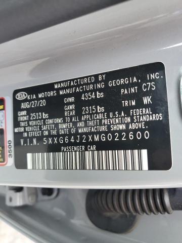 5XXG64J2XMG022600 KIA K5 GT LINE