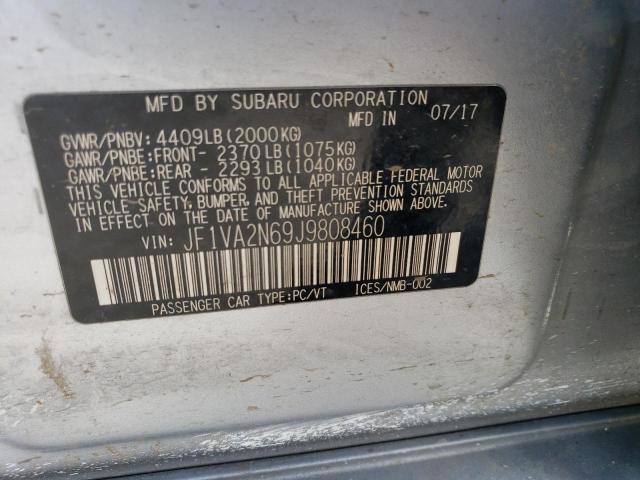 JF1VA2N69J9808460 Subaru Wrx Sti