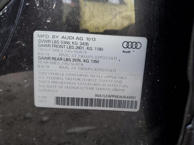 VIN WA1LFAFP6EA054680 2014 Audi Q5, Premium Plus no.12