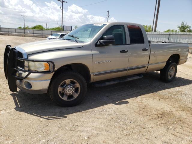 Salvage cars for sale from Copart Abilene, TX: 2003 Dodge RAM 2500 ST