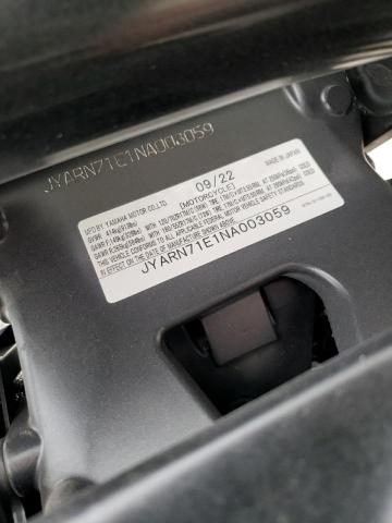 2022 YAMAHA MT09 JYARN71E1NA003059