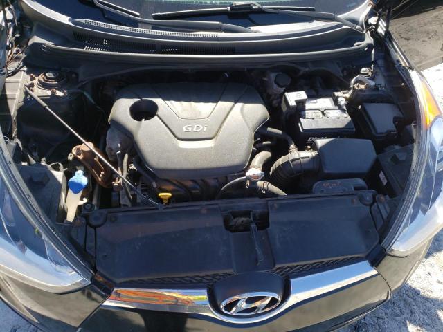 VIN: KMHTC6AD0CU072737 Auction: COPART Lot: 47901383 Location: GA - ATLANTA EAST KMHTC6AD0CU072737 HYUNDAI VELOSTER 2012 BLACK Photo 11