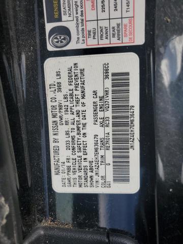 JN1AZ4EH7EM636479 Nissan 370Z BASE