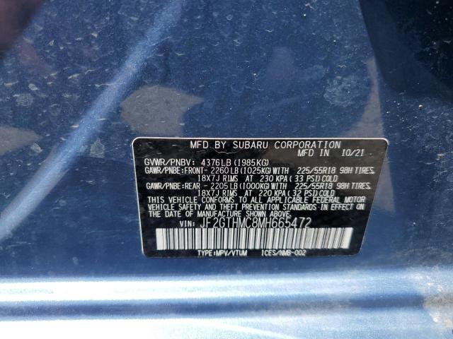 JF2GTHMC8MH665472 Subaru Crosstrek Limited