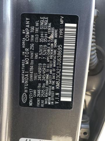 2018 HYUNDAI TUCSON AWD KM8J3CA21JU638695