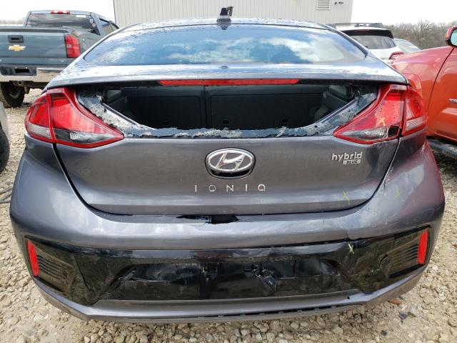 2017 HYUNDAI IONIQ BLUE - KMHC65LC1HU049013