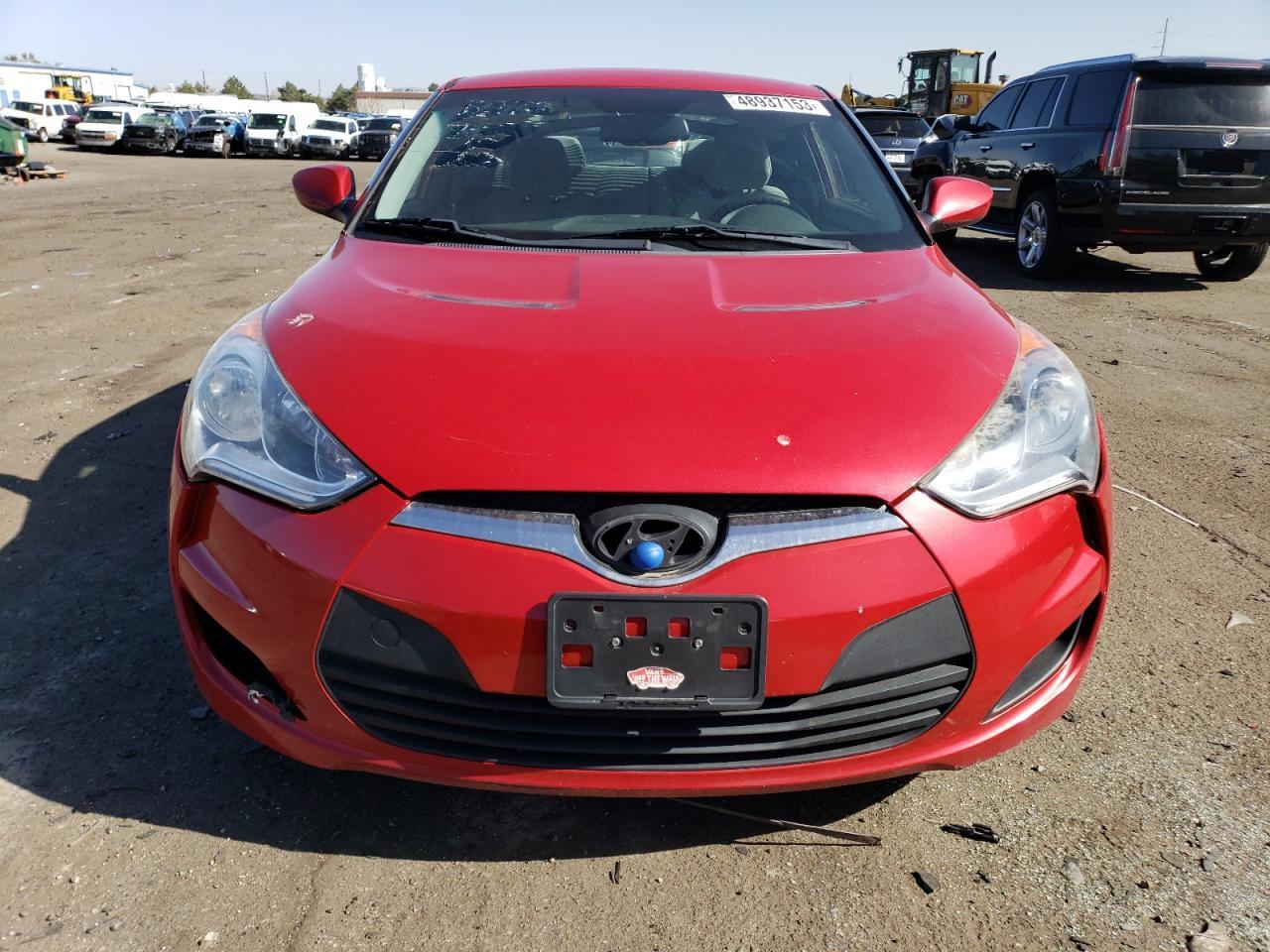 2012 Hyundai Veloster vin: KMHTC6AD5CU065573