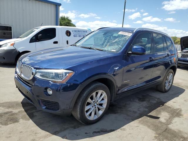 Salvage cars for sale from Copart Orlando, FL: 2015 BMW X3 SDRIVE28I