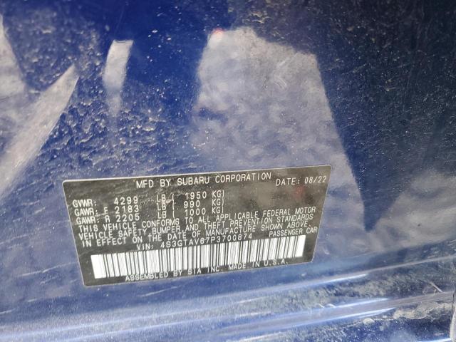 4S3GTAV67P3700874 Subaru Impreza Premium