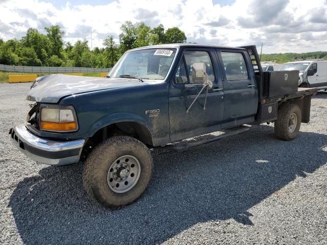 Salvage cars for sale from Copart Concord, NC: 1997 Ford F350