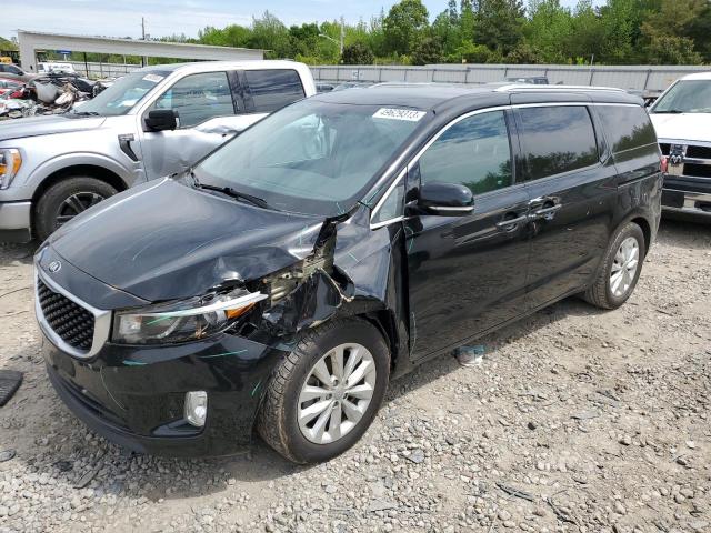 KIA Sedona salvage cars for sale: 2015 KIA Sedona EX