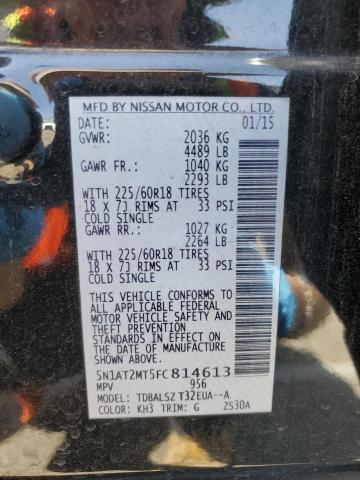5N1AT2MT5FC814613 Nissan ROGUE S