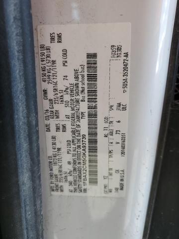2016 FORD TRANSIT T- - 1FBAX2CM5GKA93739