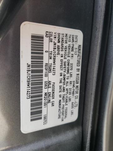 2017 NISSAN ROGUE S AW - JN1BJ1CR9HW114273