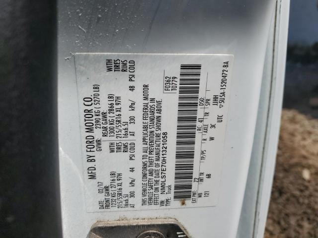 2017 FORD TRANSIT CO - NM0LS7E70H1321058