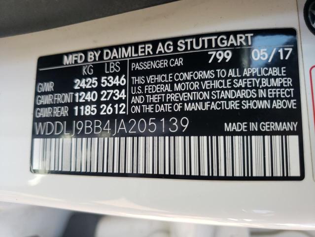 2018 MERCEDES-BENZ CLS 550 4M - WDDLJ9BB4JA205139