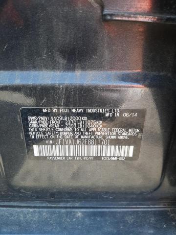 JF1VA1J62F8811701 Subaru Wrx Limited