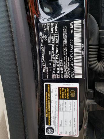 2019 MERCEDES-BENZ GLC 300 4M - WDC0G4KB2KV166022