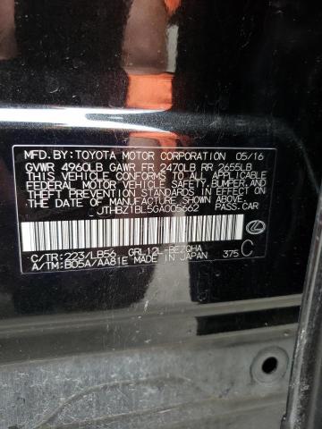 2016 LEXUS GS 350 BAS - JTHBZ1BL5GA005662