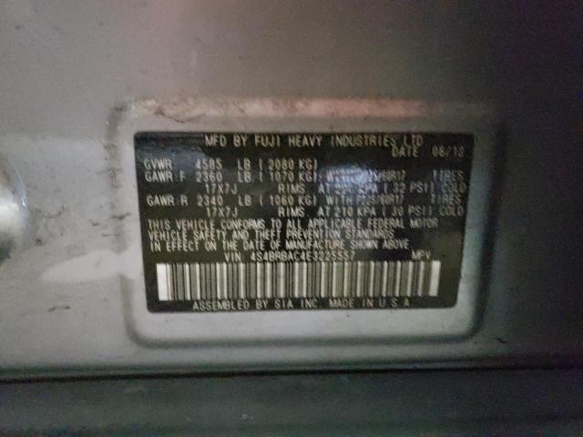 4S4BRBAC4E3225557 Subaru Outback 2.5i