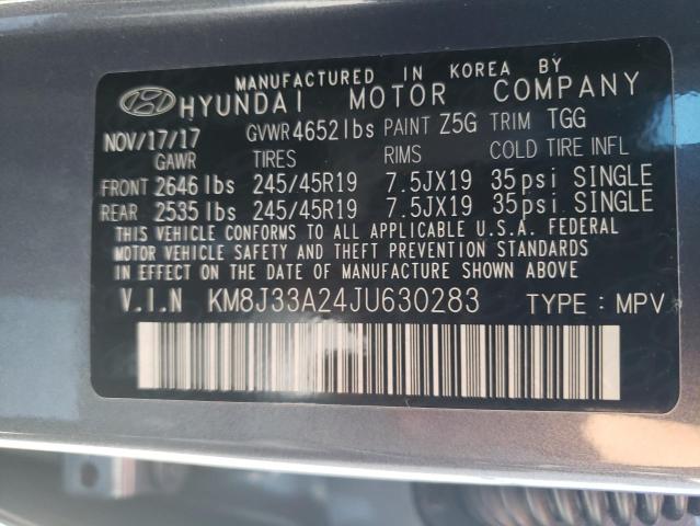 2018 HYUNDAI TUCSON VAL - KM8J33A24JU630283