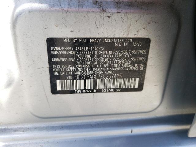 JF2GPAGC7E8257425 Subaru Xv Crosstrek 2.0 Limited