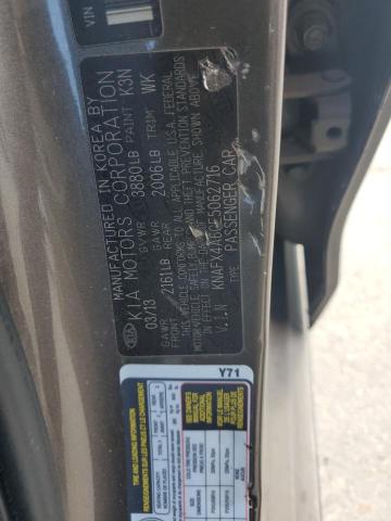 KNAFX4A60E5062716 KIA FORTE LX