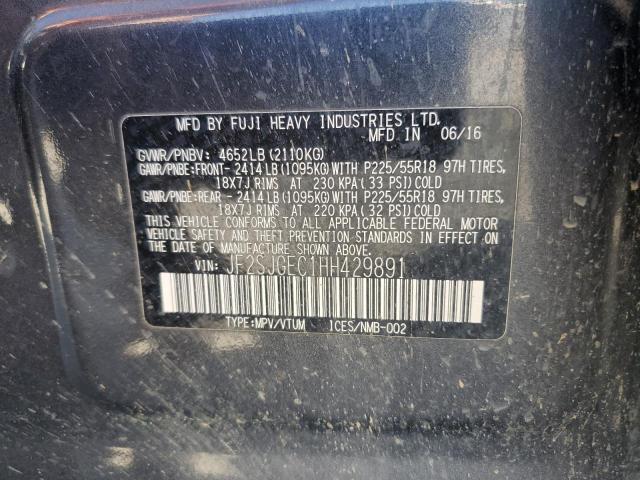 JF2SJGEC1HH429891 Subaru Forester 2.0xt Premium