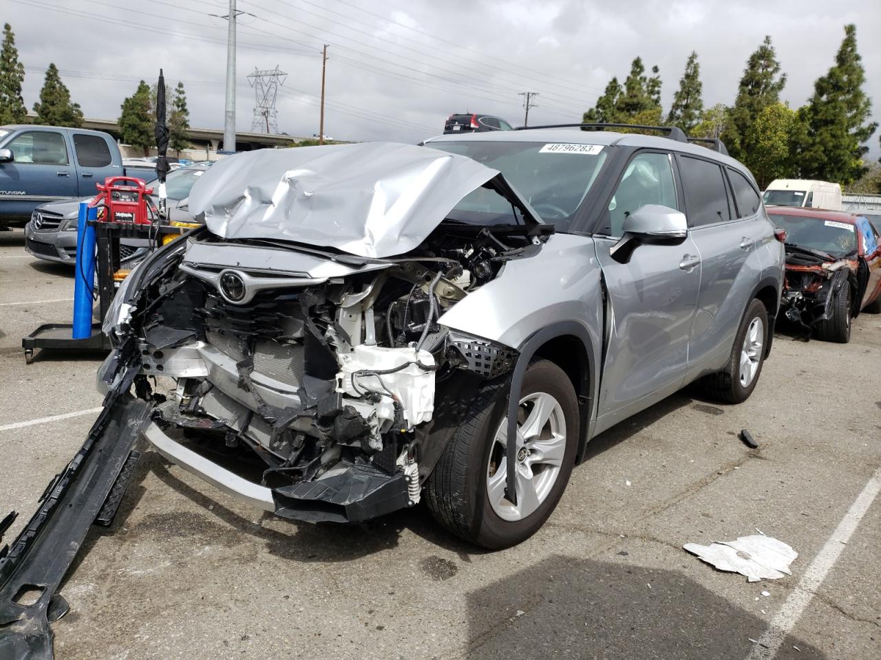 5TDZZRAH5NS115249 TOYOTA HIGHLANDER 2022