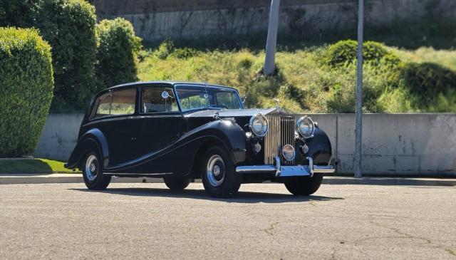 Salvage cars for sale from Copart Wilmington, CA: 1952 Rolls-Royce Silver WRA