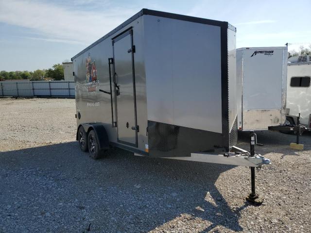Trail King salvage cars for sale: 2023 Trail King Enclosed