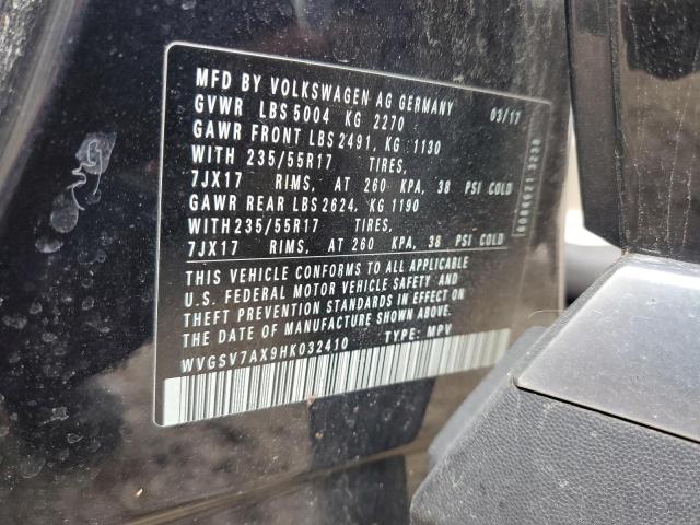 2017 VOLKSWAGEN TIGUAN WOL - WVGSV7AX9HK032410