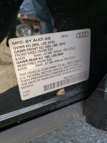 2023 AUDI SQ5 SPORTB WA134AFY0P2024294