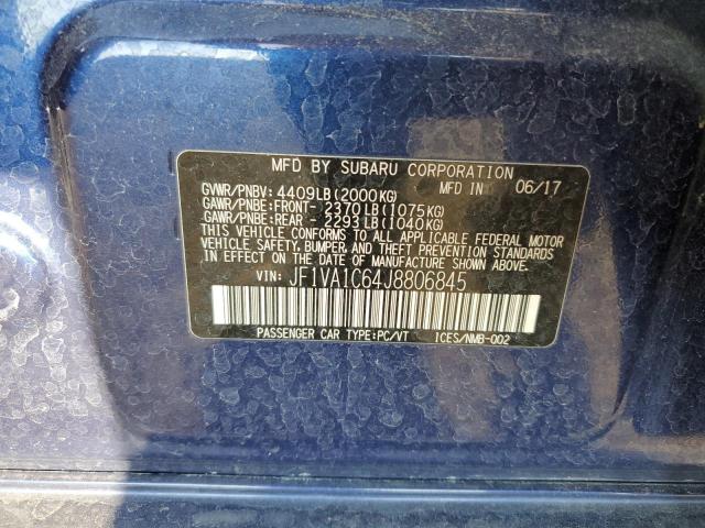 JF1VA1C64J8806845 Subaru Wrx Premium