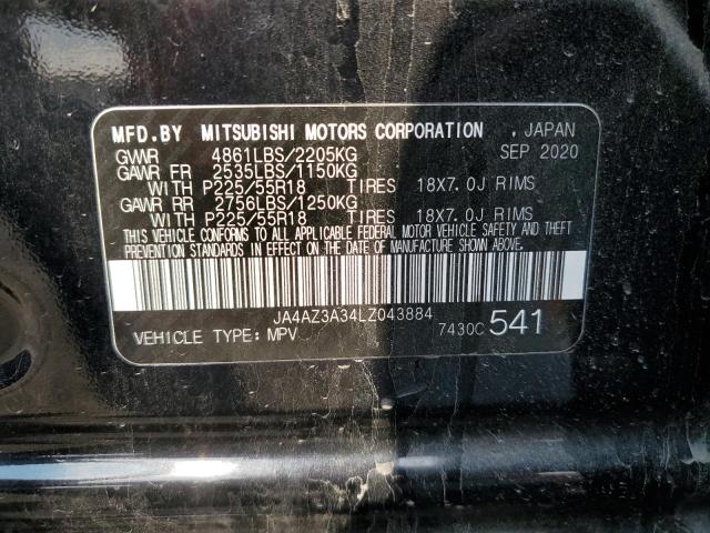 JA4AZ3A34LZ043884 Mitsubishi Outlander Se