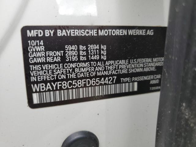 2015 BMW 750LI XDRI - WBAYF8C58FD654427