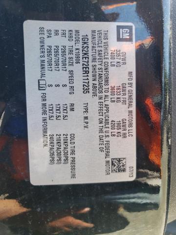 1GKS2KE72ER117235 GMC Yukon Xl K1500 Slt