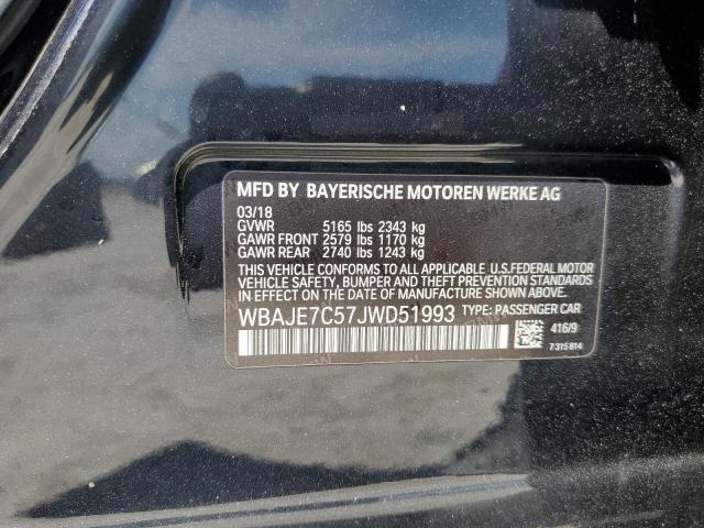 2018 BMW 540 XI - WBAJE7C57JWD51993