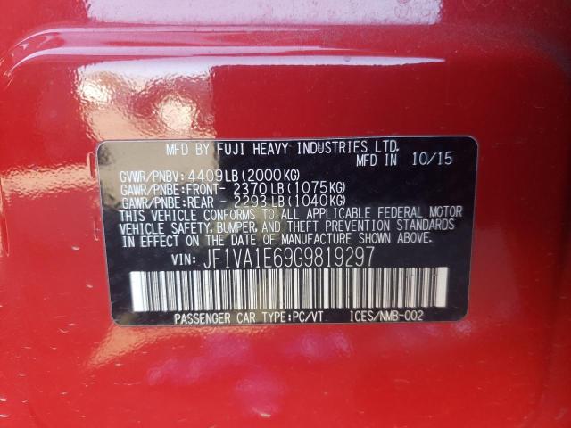 JF1VA1E69G9819297 Subaru Wrx Premium