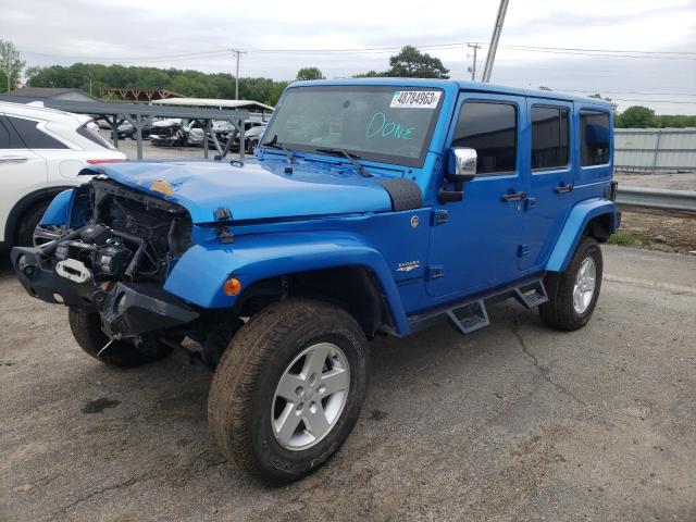 Jeep salvage cars for sale: 2015 Jeep Wrangler Unlimited Sahara