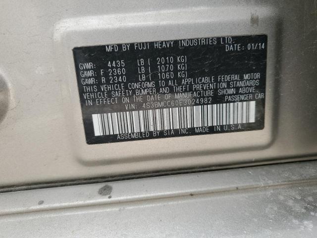 4S3BMCC60E3024982 Subaru Legacy 2.5i Premium