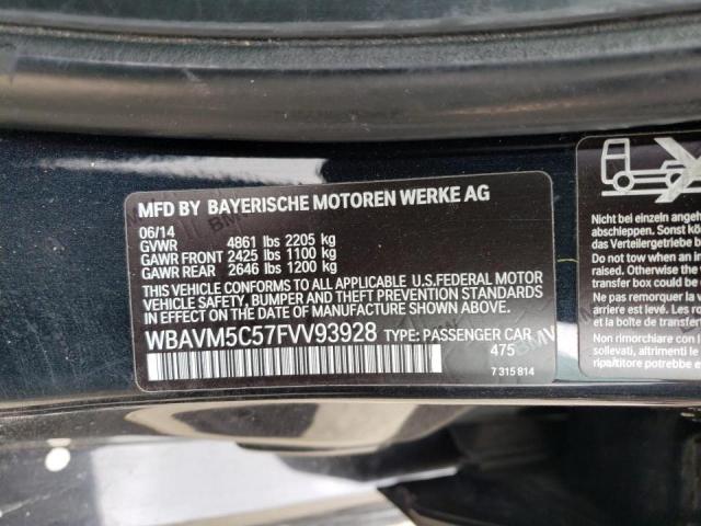 2015 BMW X1 XDRIVE3 - WBAVM5C57FVV93928